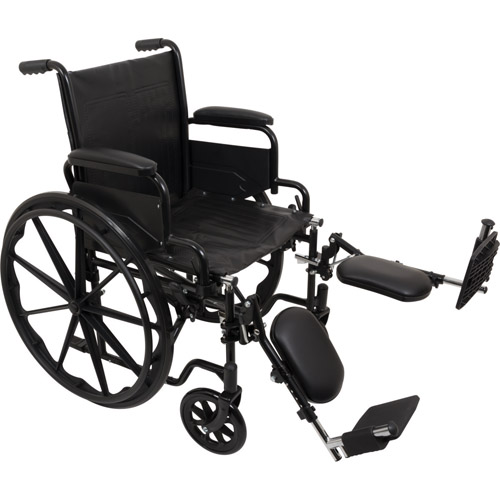 ProBasics K1 Lightweight Wheelchair 18" × 16" Seat Flip DA ELR