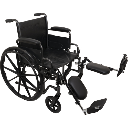 K2 Wheelchair 16" × 16" Removable Desk Arms Elevating Legrests