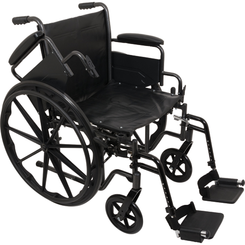 K2 Wheelchair 16" × 16" Removable Desk Arms Swing Away Footrests